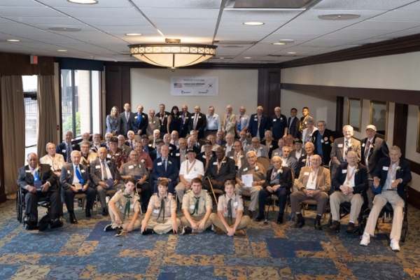 Dongwon Group held a luncheon at the Sheraton Pittsburgh Hotel at Station Square in Pittsburgh on Aug. 13 (local time) to express its gratitude to the Korean War veterans and their families.