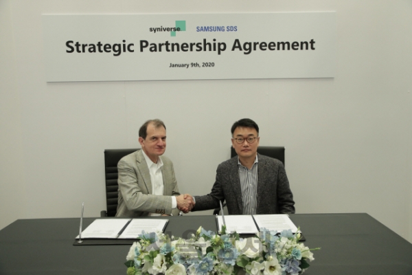 Samsung SDS will develop a blockchain-based mobile settlement platform with Syniverse, a U.S. telecommunications solution provider/ Courtesy of Samsung SDS
