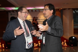 Pierre Belanger and Joan Bellavista at IASP 2010