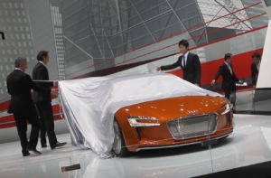 Audi Unveils E-Tron at Seoul Motor Show 2011