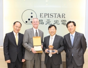 Dow Electronic Materials Wins Epistar’s First-Ever Supplier Award for Supply of Metalorganic Precursors and Exceptional Customer Support