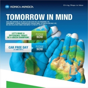 Konica Minolta Launches Tomorrow in Mind Campaign in the Region