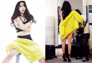 Nine Muses’ Kyungri Flaunts Her Sexiness Withouth Exposing Too Much Skin