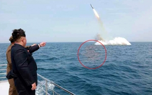 Kim Jong-un claims 'photoshopped' North Korea missile launch was 'eye-opening miracle'