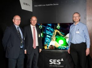 LG to Demo HDR capabilities of OLED TV at SES Astra Industry Day