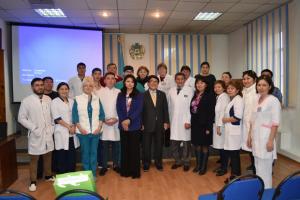 백남선 이대여성암병원장, 카자흐스탄서 선진 의료기술 전수
