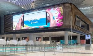 Samsung Electronics Installs the World’s Largest Indoor Airport LED Signage at the New Istanbul Airport