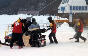 Lift of Deogyusan Ski Resort stops, causing 34 people to shiver with cold for an hour
