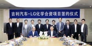 LG Chem to set up a EV battery Joint Ventrue with China's Geely