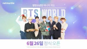넷마블, 방탄소년단 매니저 게임 ‘BTS월드’ 26일 저녁 6시 글로벌 출시
