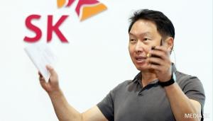 SK Group Chairman Chey Tae-won says, 'We should create social value by sharing technology'