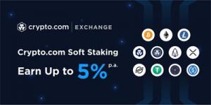 Crypto.com Exchange Users Earn Up to 5% on Idle Fund Balances of 11 Coins